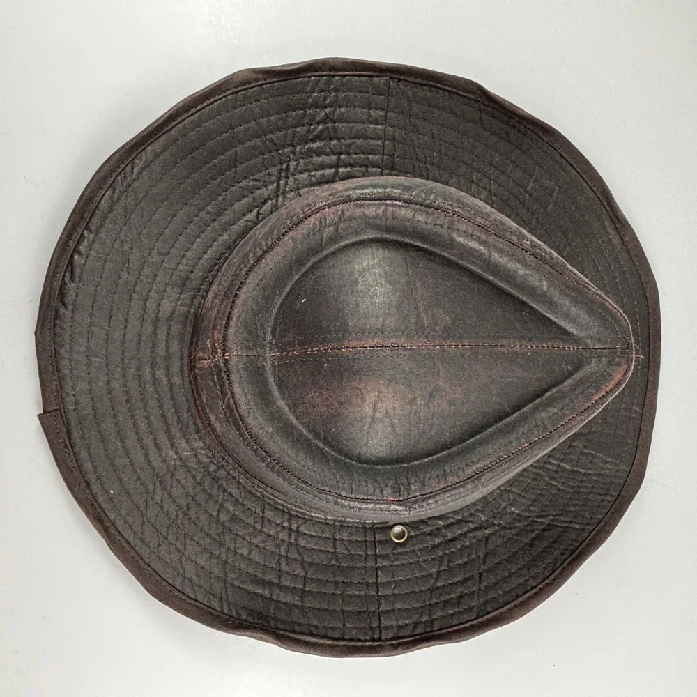 Gold Coast Sunwear Outback Safari‎ Hat Mens OS Brown Weathered Cotton